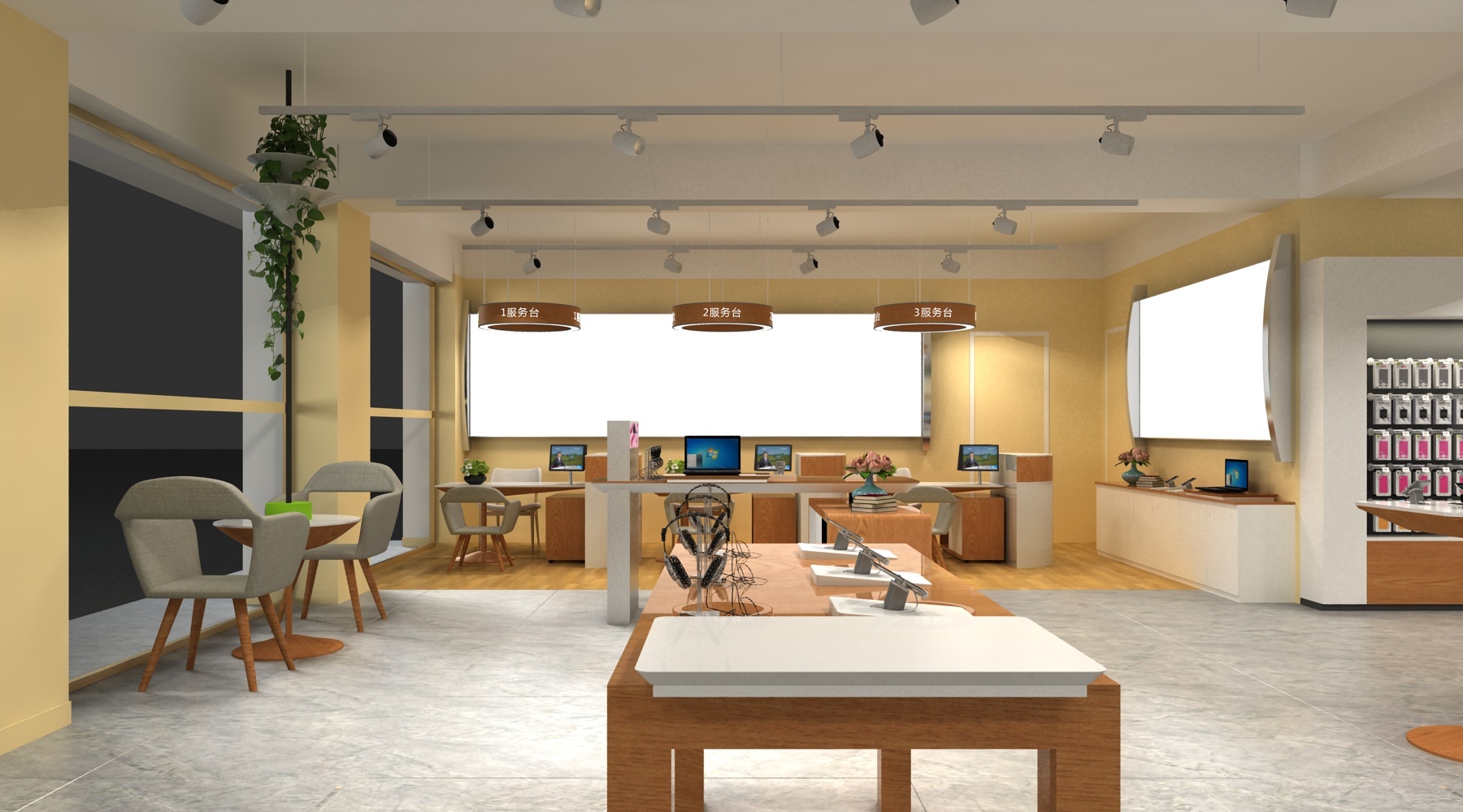 中國電信九江市營業廳設計方案與服務流程